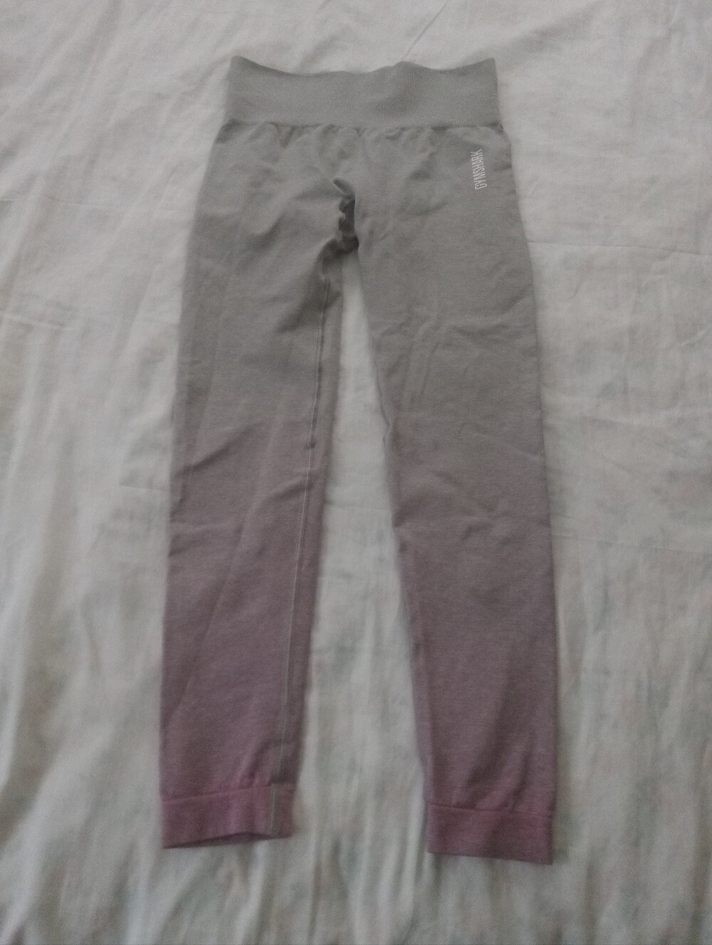 Gymshark Gray-to-Pink Ombre Women's Leggings
